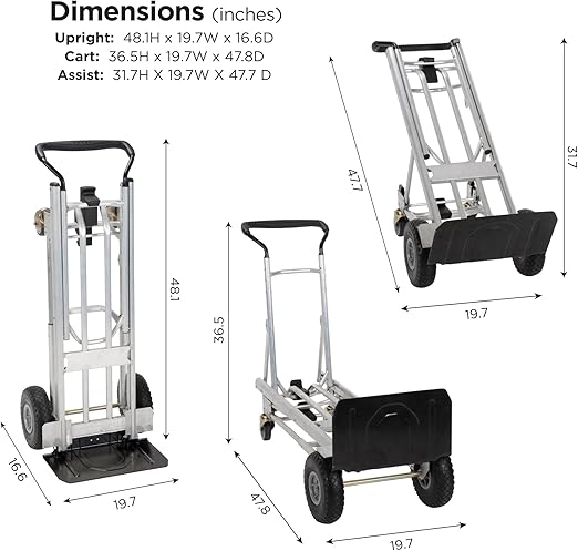 COSCO 4-in-1 Folding Series Hand Truck