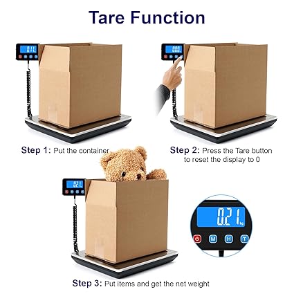 Digital Shipping Postal Scale 440lb