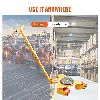 VEVOR Machinery Skate Dolly, 6614 LBS